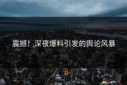 震撼！深夜爆料引发的舆论风暴